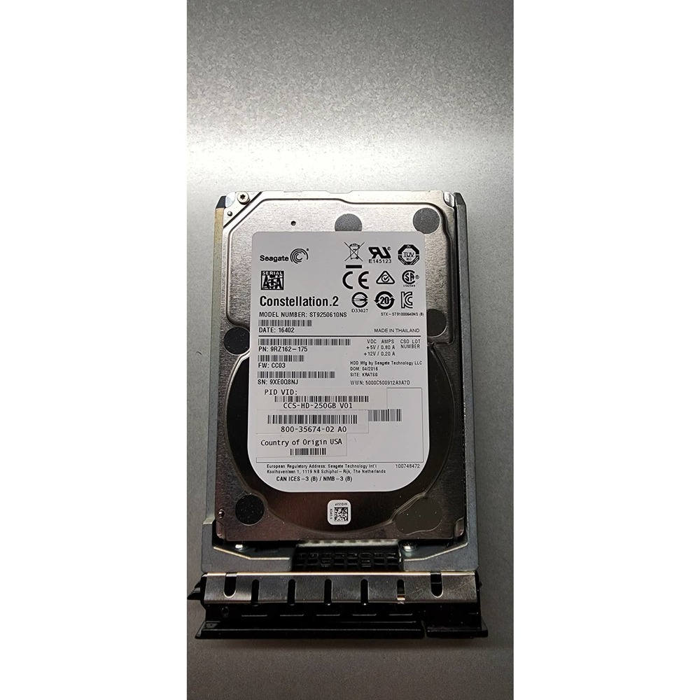 Seagate Constellation.2 ST9250610NS with Mounting Bracket